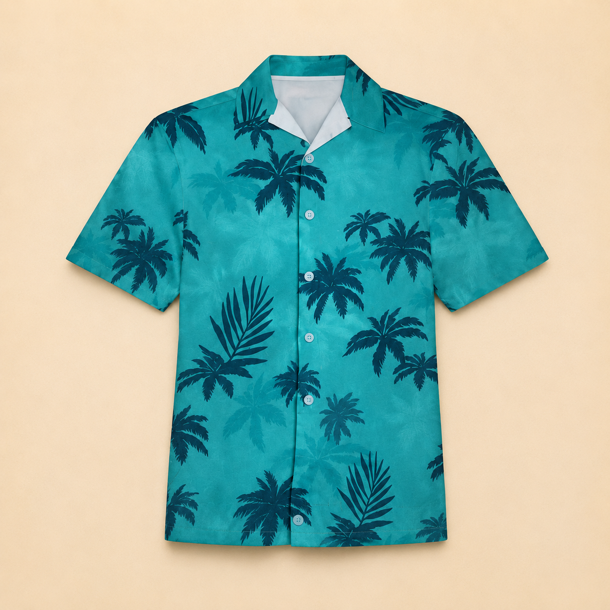 Retro Miami 80s Tropical Shirt - Vintage Gangster Style